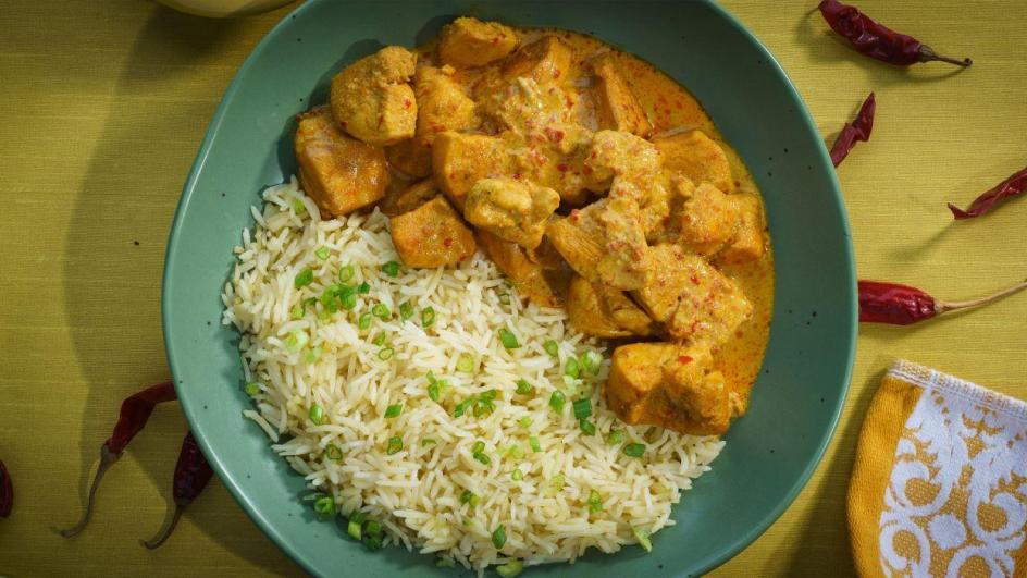 Thai Chicken Curry and Jasmine Rice